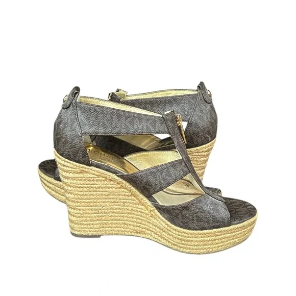 MICHAEL Michael Kors Damita Zip Up Espadrille Wedges - Picture 7 of 11